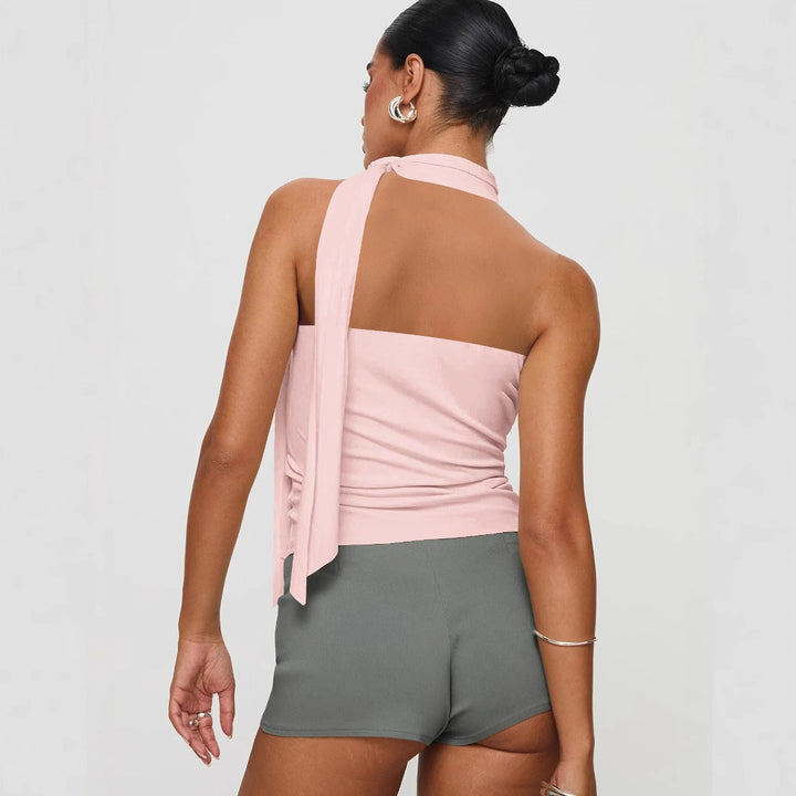 Damen elegantes Top mit femininer Schleifenoptik Echo Archiv