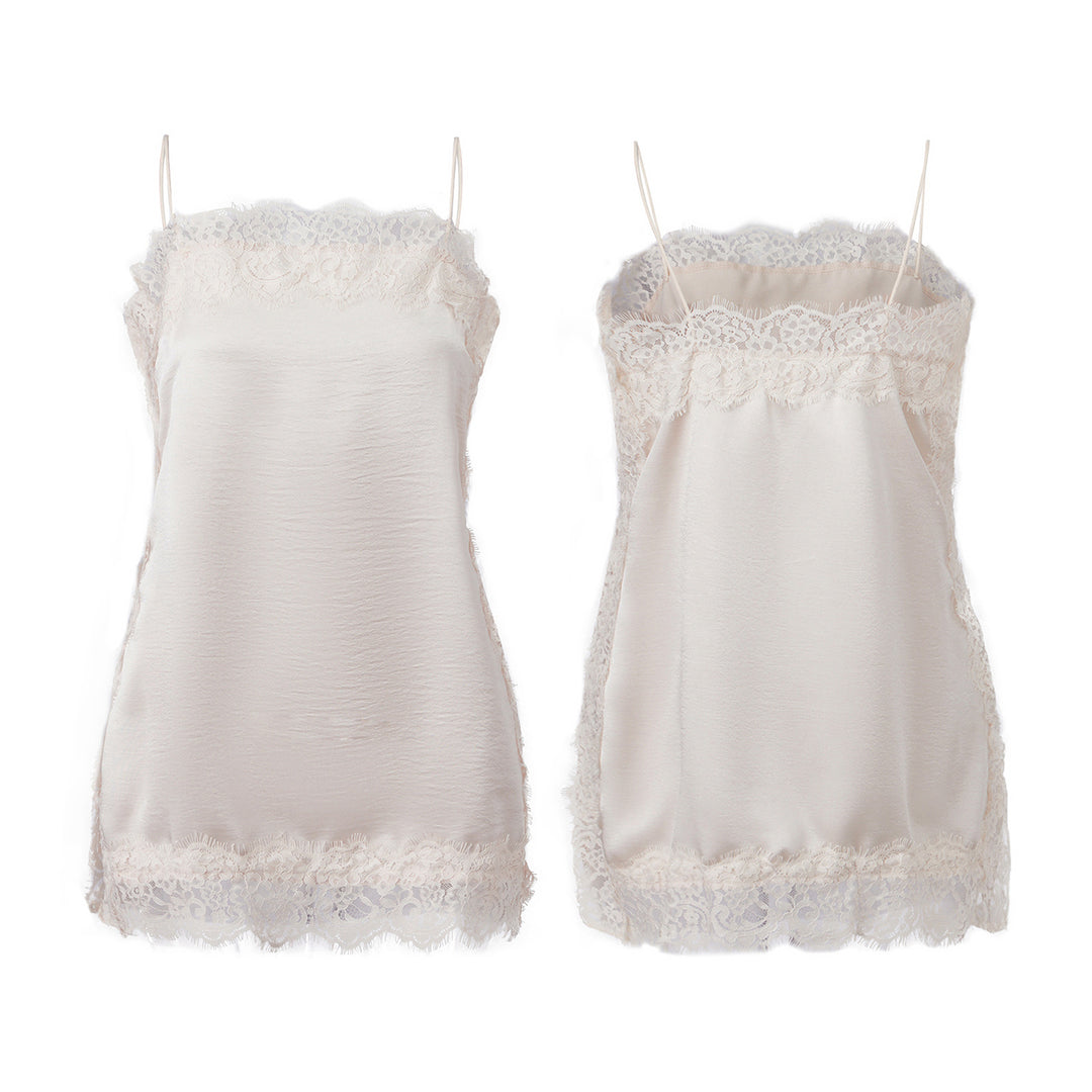 Damen Spitzentop mit zartem Saum Echo Archiv