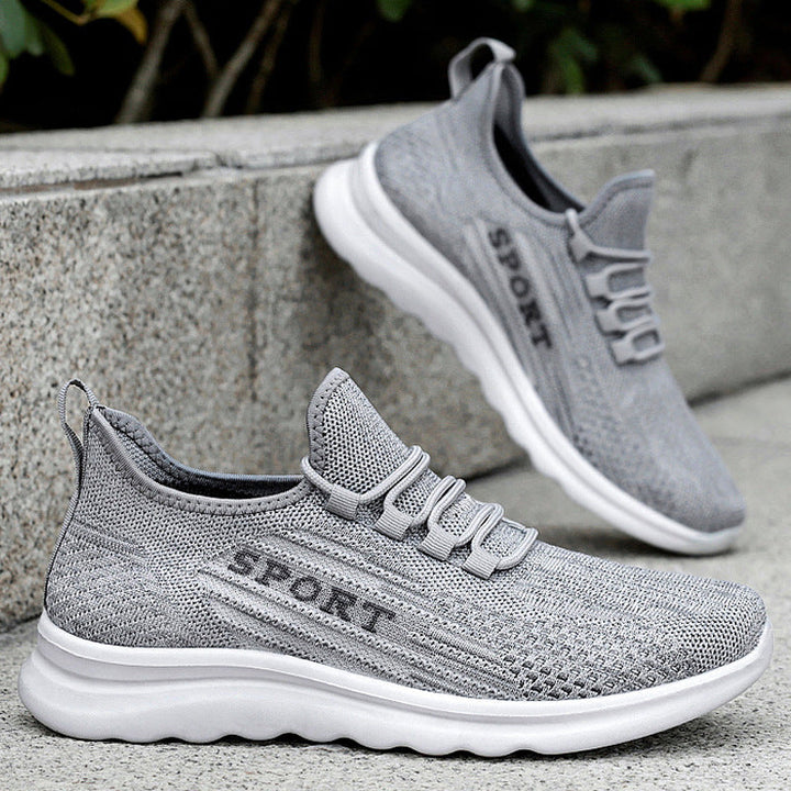 Damen Atmungsaktive Sport-Sneakers mit elastischem Obermaterial und dämpfendem Fußbett Echo Archiv