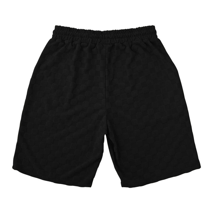 Herren lässiges Sportensemble mit kariertem Design Echoarchiv