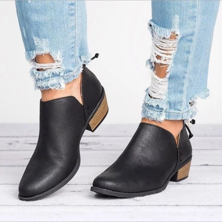Damen nan elegante Kurzstiefelette aus Wildlederimitat mit verdecktem Fersenreißverschluss und gepolsterter Komfortinnensohle Echo Archiv