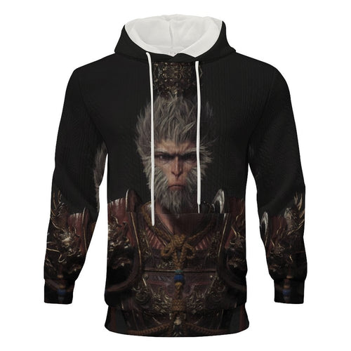 Herren Kapuzenpullover mit auffälligem Tiermotiv und praktischem Design Echoarchiv