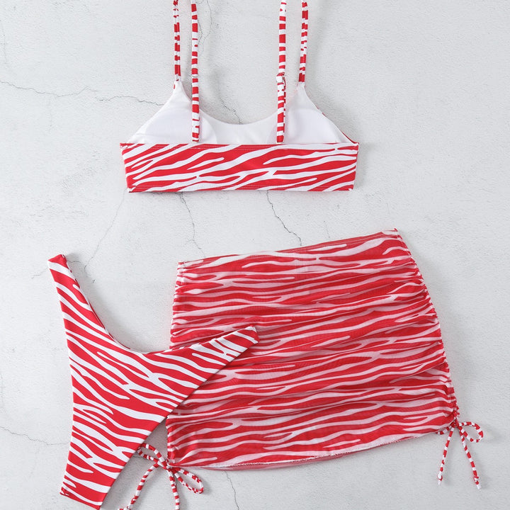Damen Bikini Set mit verspieltem Rock Echo Archiv