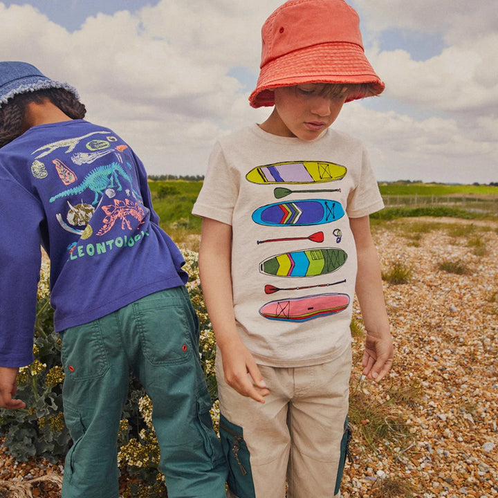 Jungen Langarmshirt mit Dinosaurier-Skelett-Design Echo Archiv