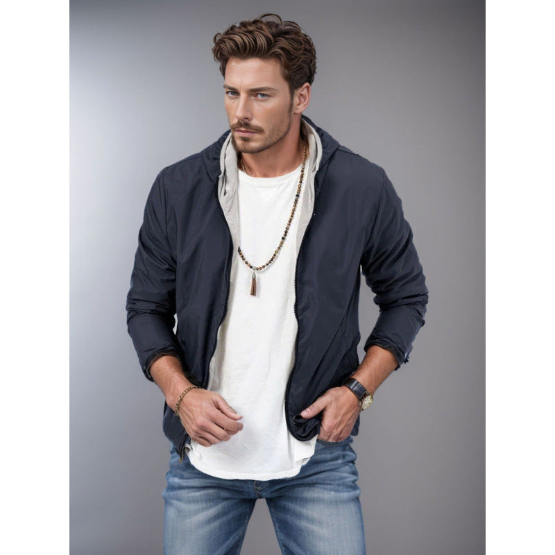Herren leichte und winddichte Jacke Echoarchiv