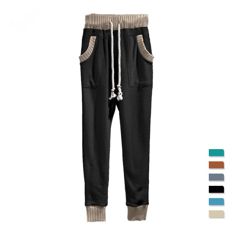 Herren Sportliche Jogginghose mit bequemen seitlichen Eingrifftaschen und elastischem Bund Echoarchiv