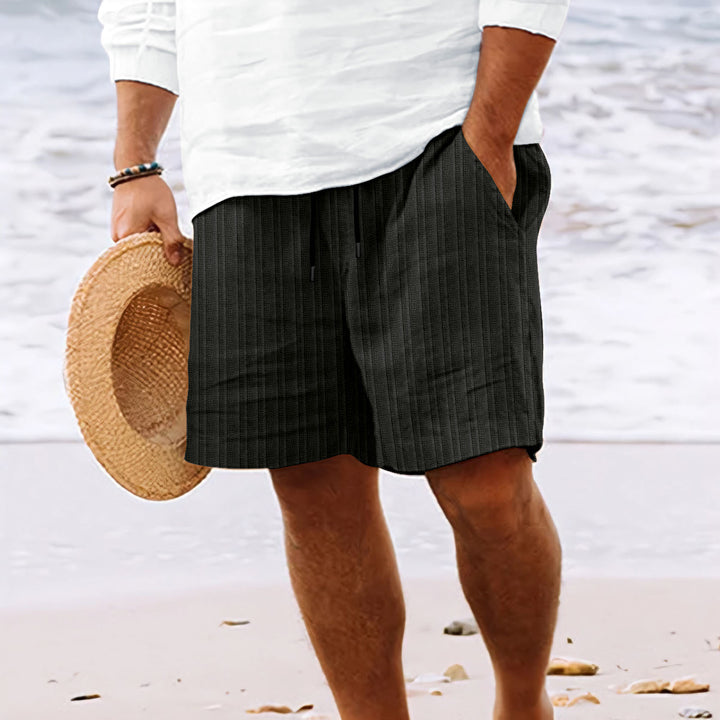 Herren Freizeit Strand Shorts mit dehnbarem Kordelzug Echoarchiv