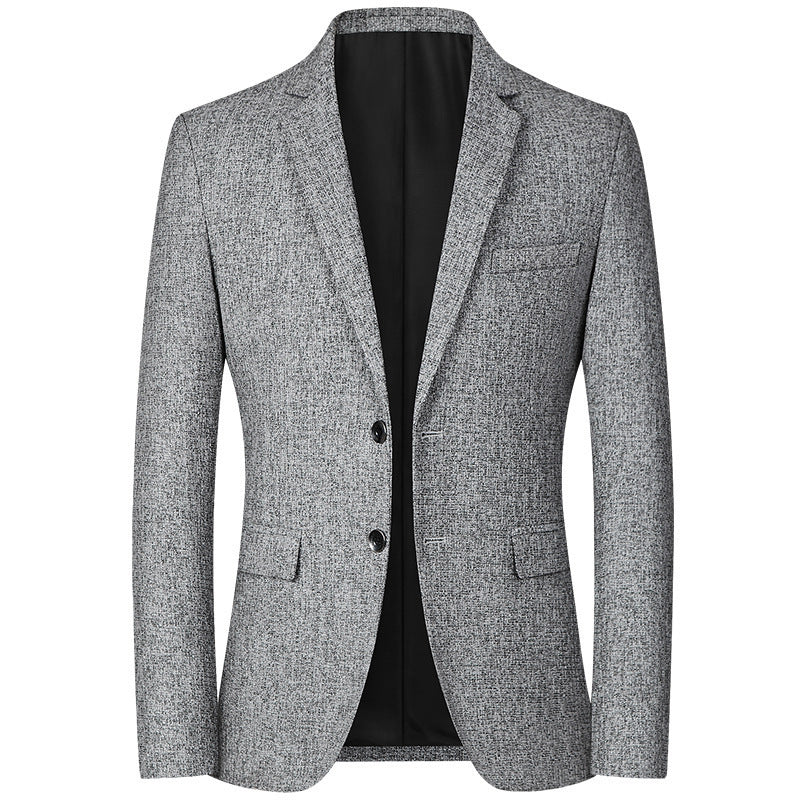 Herren moderner und eleganter Blazer aus Strukturstoff Echoarchiv