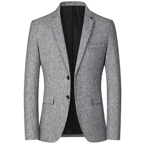 Herren moderner und eleganter Blazer aus Strukturstoff Echoarchiv