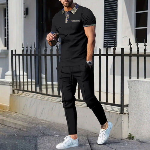 Herren modisches Polo-Outfit Echoarchiv