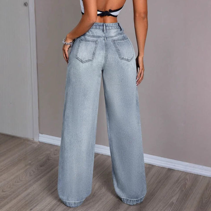 Damen Weite JEchoarchivnshose im Vintage-Stil Echoarchiv