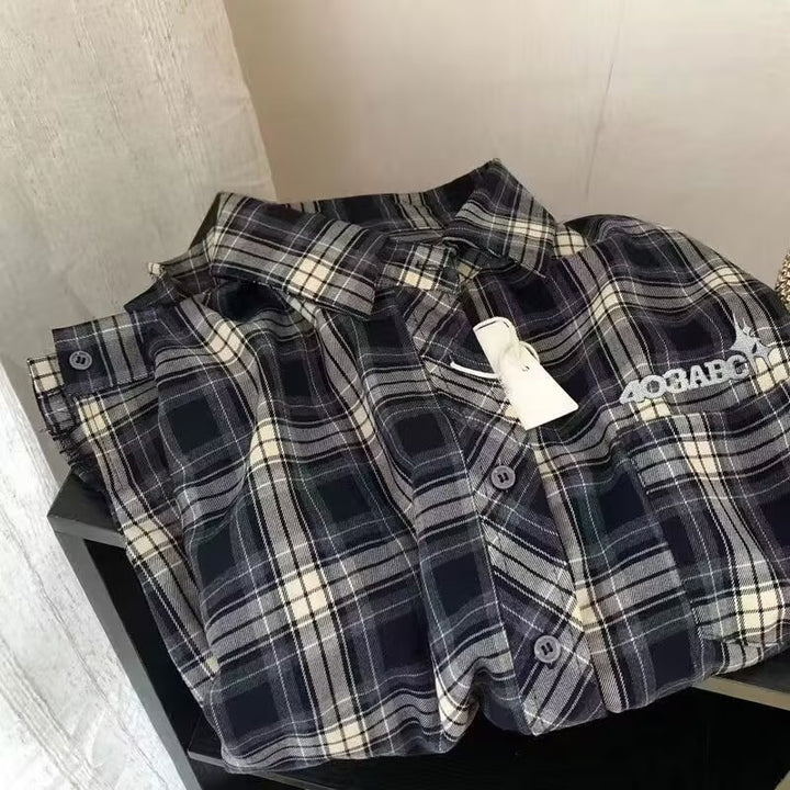 Herren lässige Karobluse mit praktischer Brusttasche und modernem Schnitt Echoarchiv