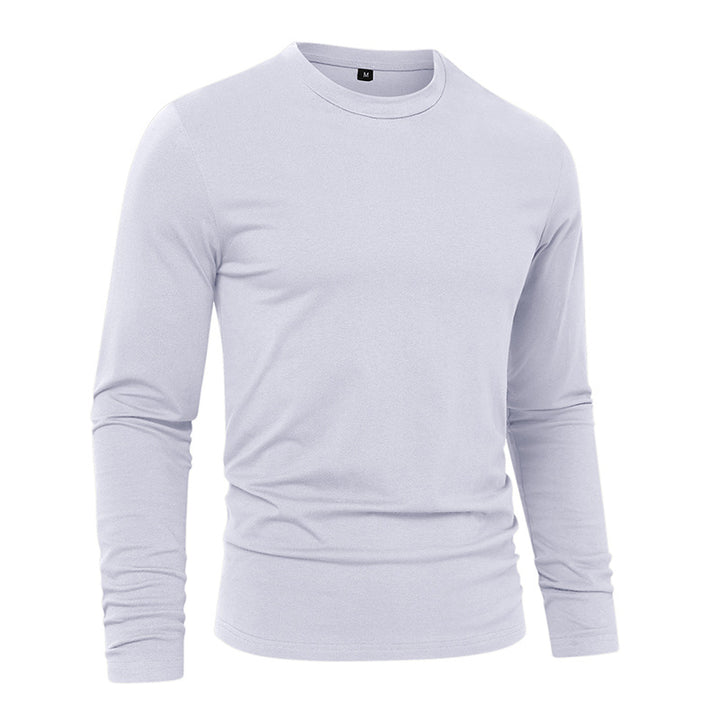 Herren Langarmshirt mit Rundhalsausschnitt Echoarchiv