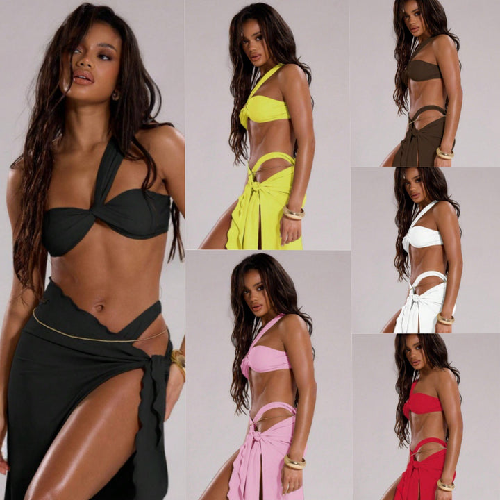 Damen Strand-Bikini mit elegantem Knoten-Design Echo Archiv