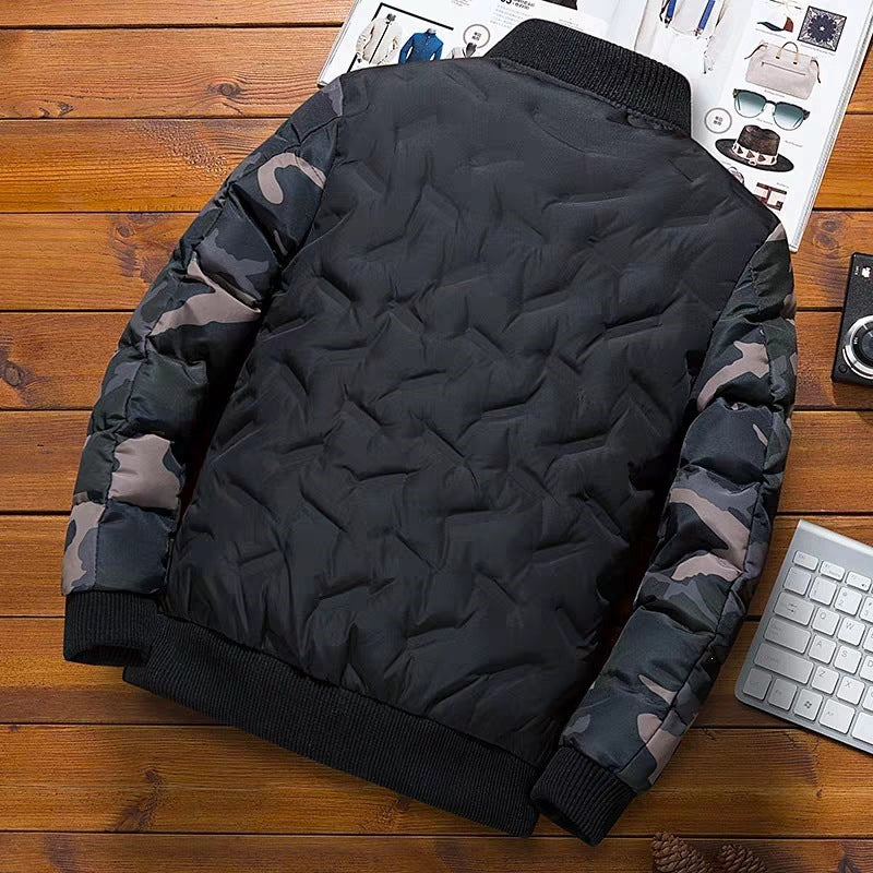 Herren Urbane Camouflage Steppjacke Echo Archiv