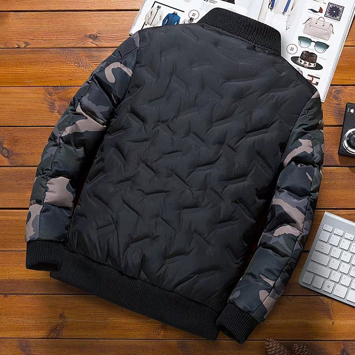Herren Urbane Camouflage Steppjacke Echo Archiv