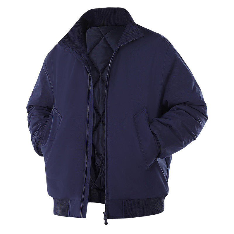 Herren Winterjacke mit warmem Innenfutter und praktischen Taschen Echoarchiv