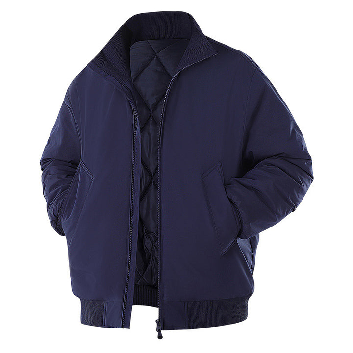 Herren Winterjacke mit warmem Innenfutter und praktischen Taschen Echoarchiv