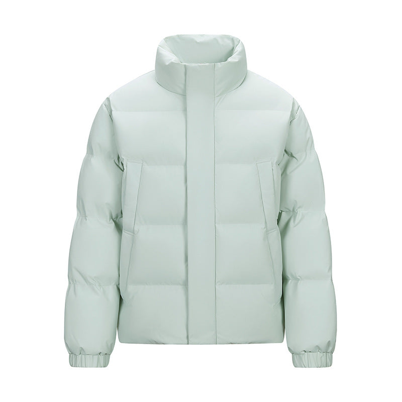 Herren Gepolsterte Steppjacke mit hohem Stehkragen und verdeckter Reißverschluss Echo Archiv
