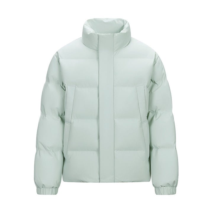 Herren Gepolsterte Steppjacke mit hohem Stehkragen und verdeckter Reißverschluss Echo Archiv