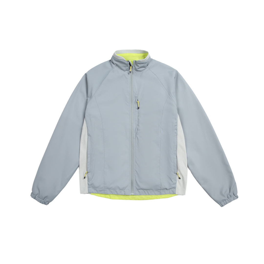 Unisex Leichte Stehkragen-Softshell-Jacke mit Fleece-Innenseite und Reißverschlusstaschen Echoarchiv