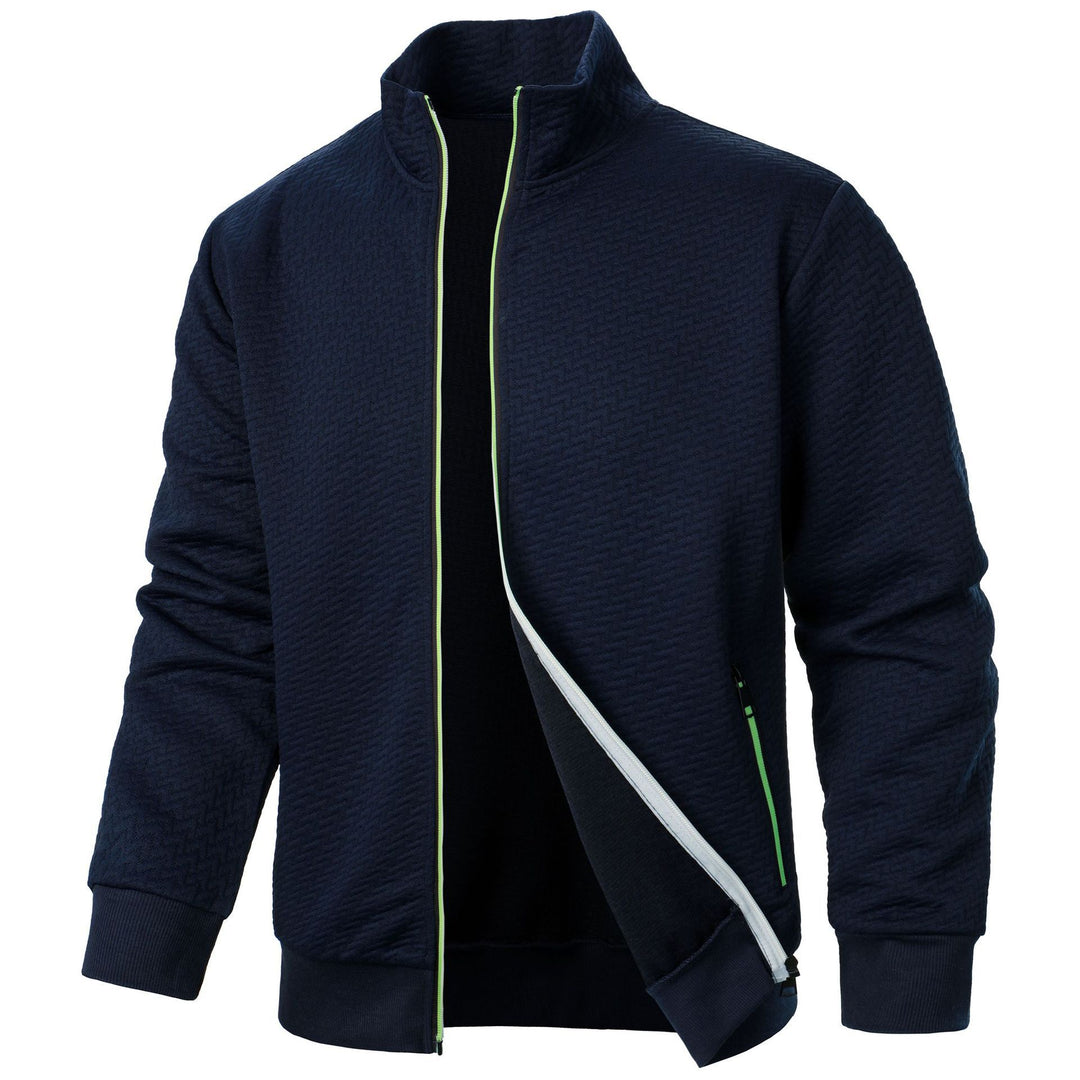 Herren Sportliche Steppjacke mit hohem Kragen und funktionalen Taschen Echoarchiv