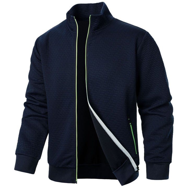 Herren Sportliche Steppjacke mit hohem Kragen und funktionalen Taschen Echoarchiv