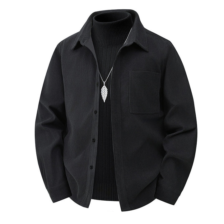 Herren Hochwertige Cordjacke Echo Archiv