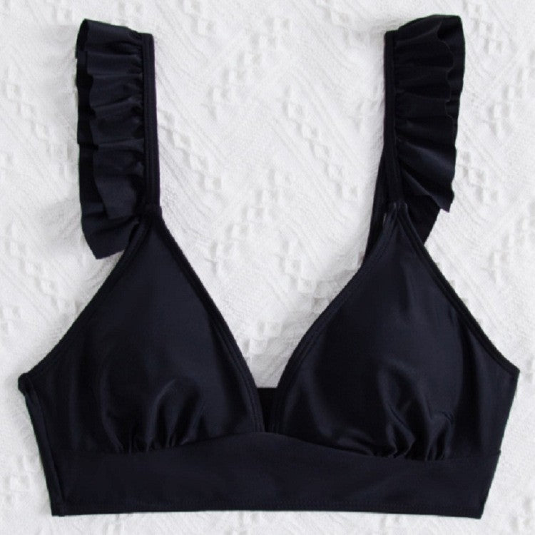 Damen Triangel-Bikinioberteil mit Rüschendetails Echo Archiv