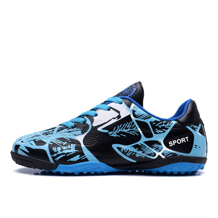 Unisex Kinder Fußballschuh mit TPU‑Stollen, strapazierfähigem Kunstlederoberteil und gepolstertem Einstieg – Tavélo