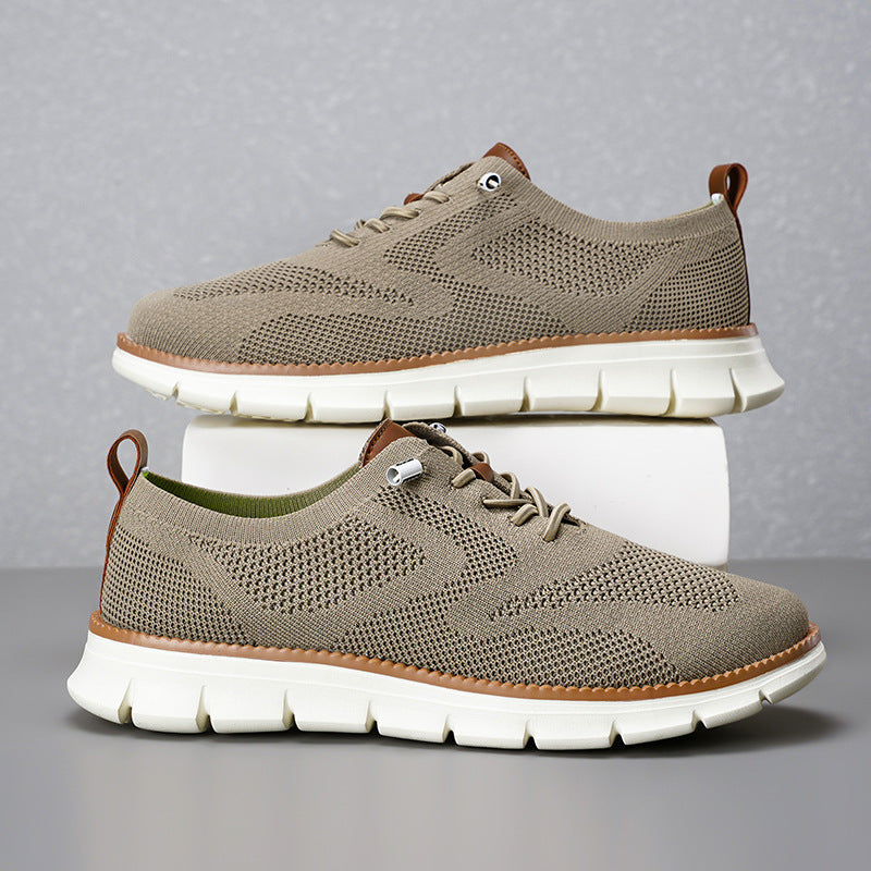 Herren Leichter gestrickter Freizeitsneaker mit flexibler Komfort-EVA-Sohle – Norré