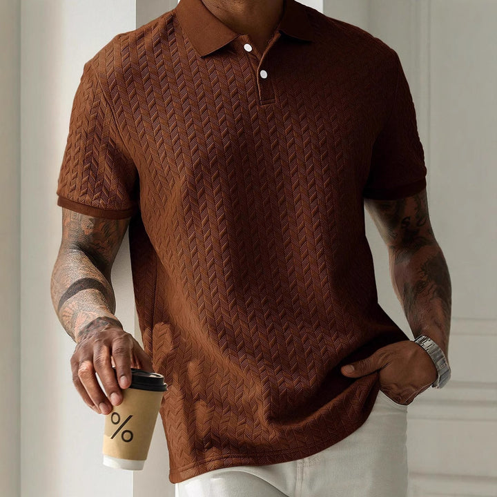 Herren Poloshirt im eleganten Design Echoarchiv