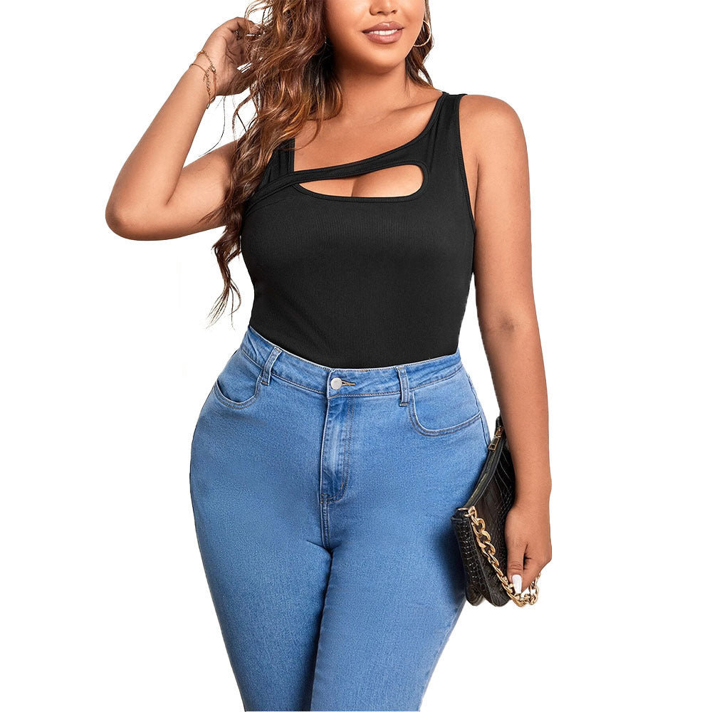 Damen Body mit asymmetrischem Cut-Out und komfortablem Schlangenprint Echo Archiv