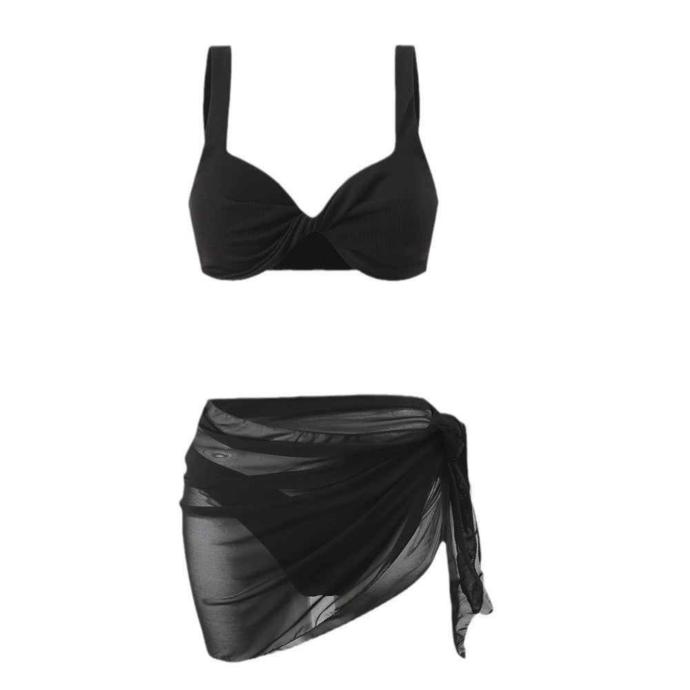 Damen Bikini-Set mit elegantem Wickelrock Echo Archiv