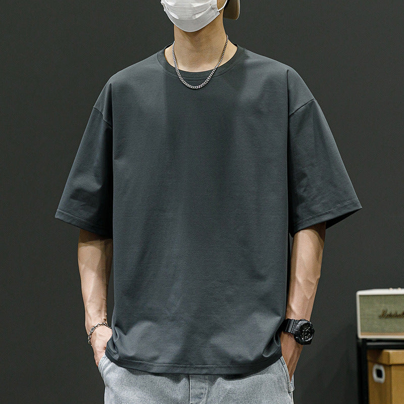 Herren lässiges oversized T-Shirt Echoarchiv