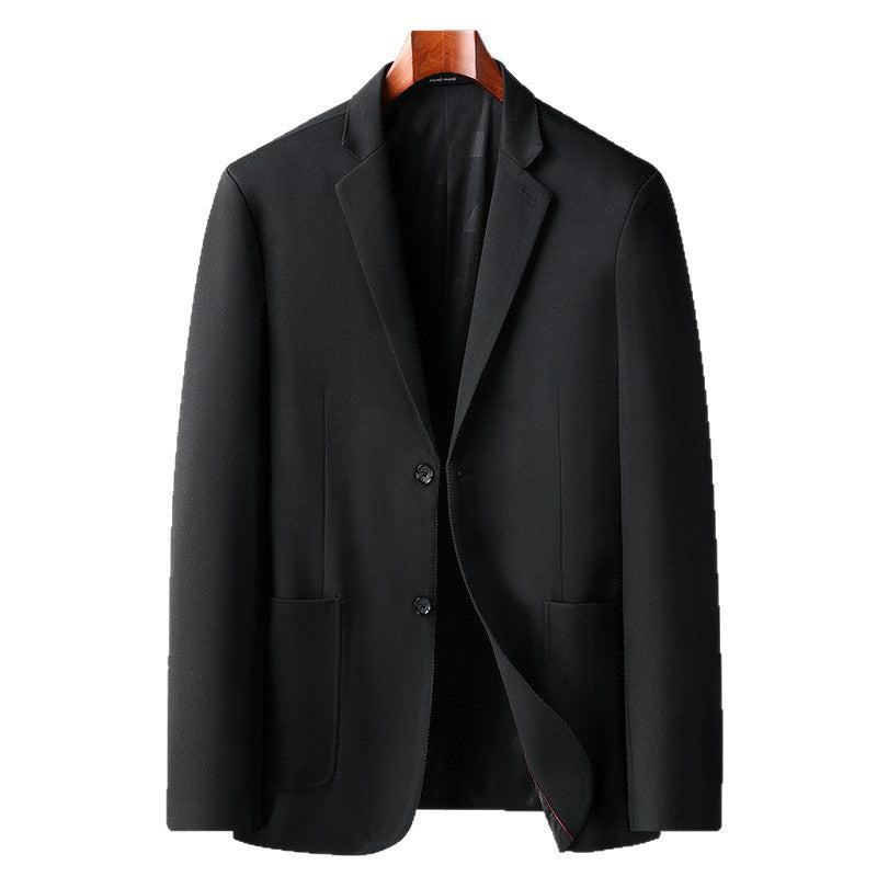 Herren Slim-Fit Sakko mit aufgesetzten Taschen und minimalistischem Revers – Tianoro
