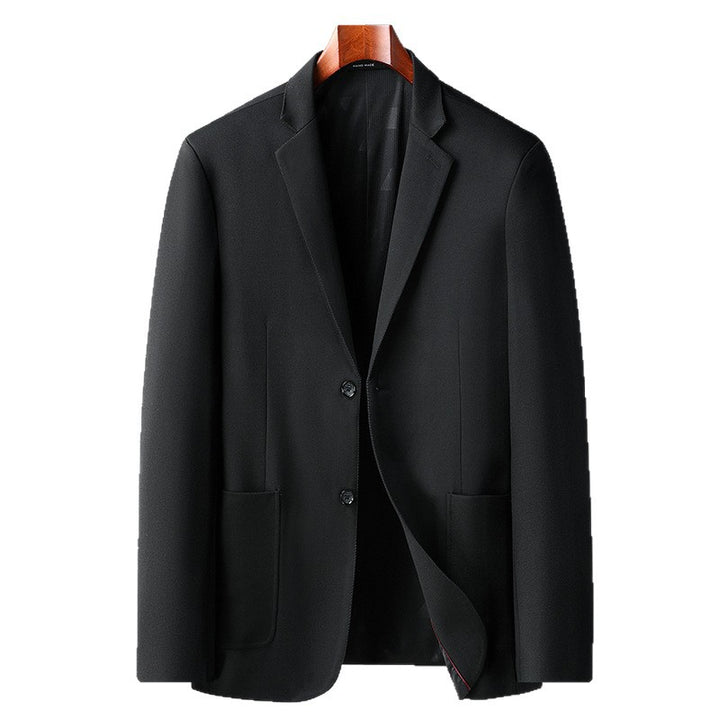 Herren Slim-Fit Sakko mit aufgesetzten Taschen und minimalistischem Revers – Tianoro