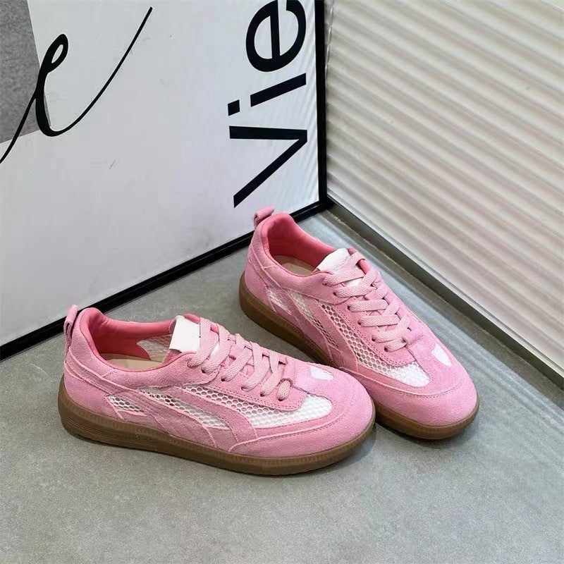 Damen Retro-Sneaker mit atmungsaktiver Oberflächenstruktur und strukturierter Sohle Echo Archiv