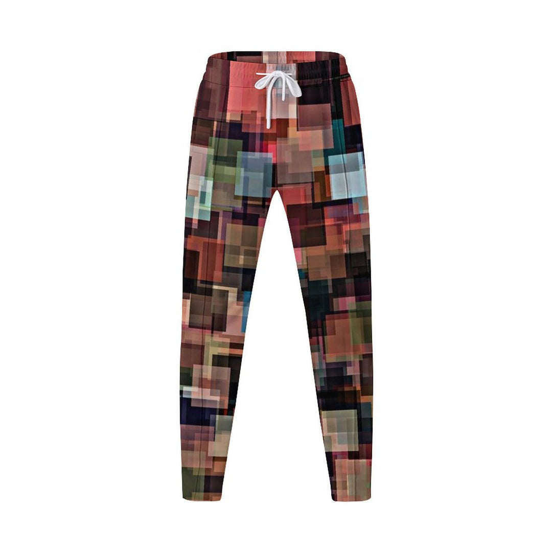 Herren modische Cargo-Hose mit einzigartigem geometrischem Muster Echoarchiv