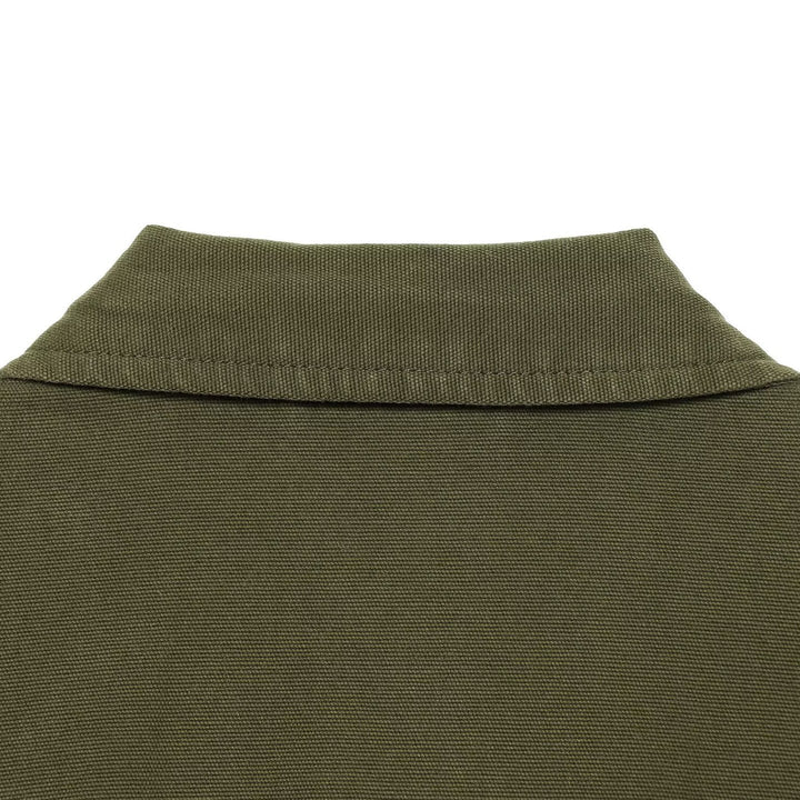 Damen Cropped Fieldjacke mit durchgehendem Reißverschluss, Pattentaschen und Tunnelzugtaillierung Echoarchiv