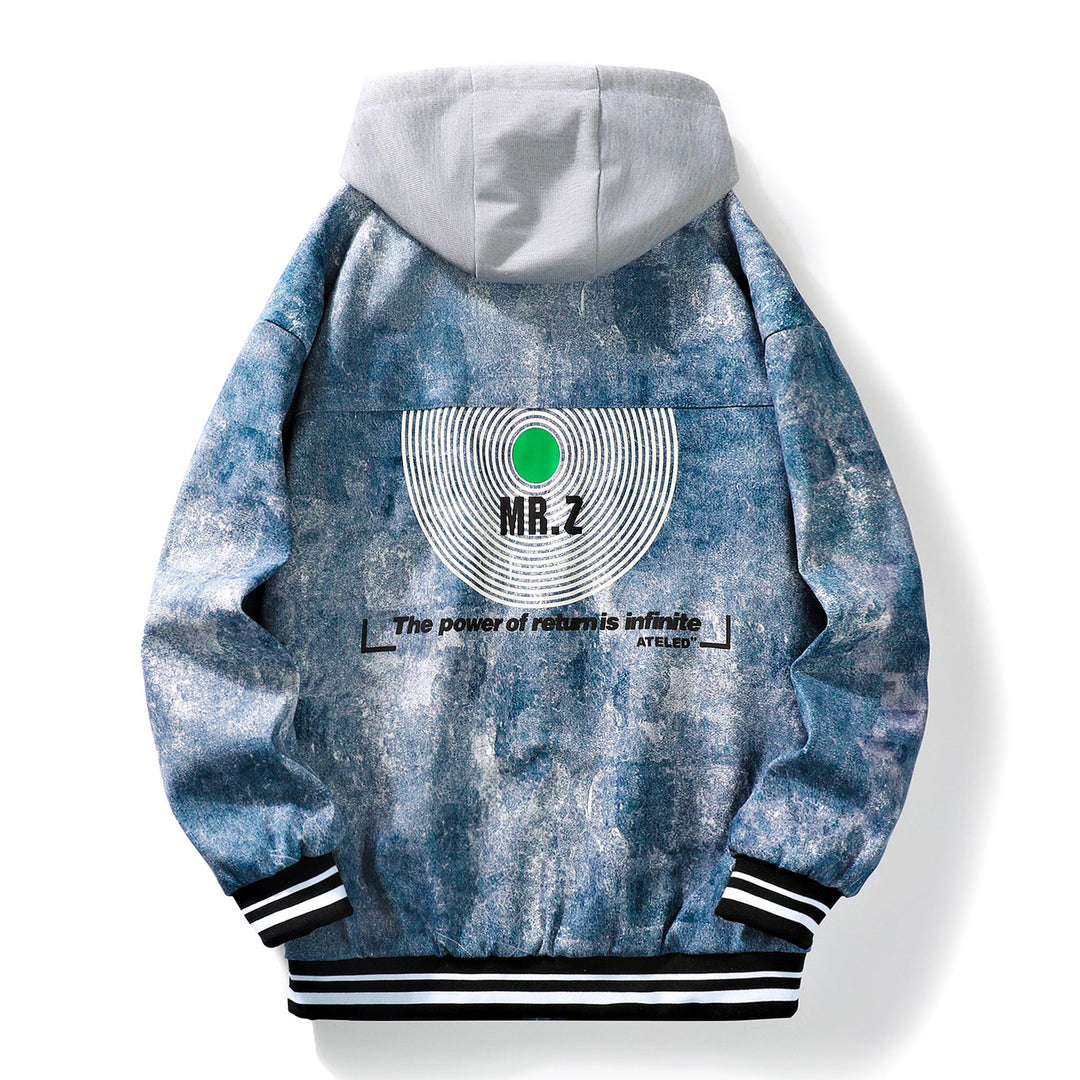 Herren Urbane Freizeitjacke mit Kapuze Echo Archiv