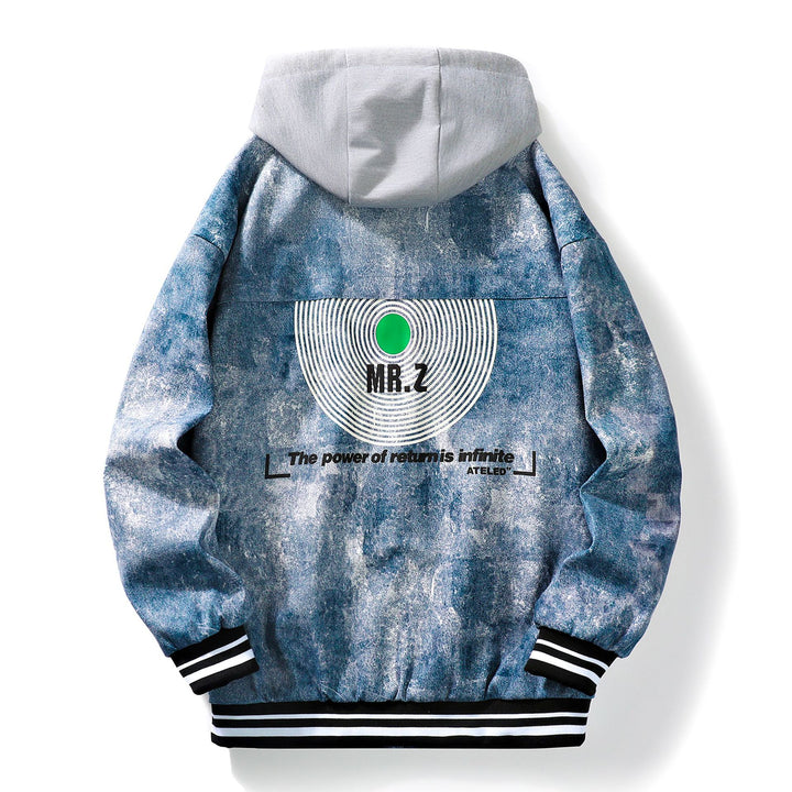 Herren Urbane Freizeitjacke mit Kapuze Echo Archiv