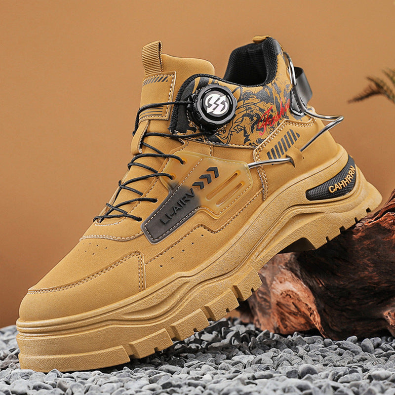Herren Modische High-Top Sneakers mit innovativem Schnürsystem und robustem Obermaterial Echo Archiv