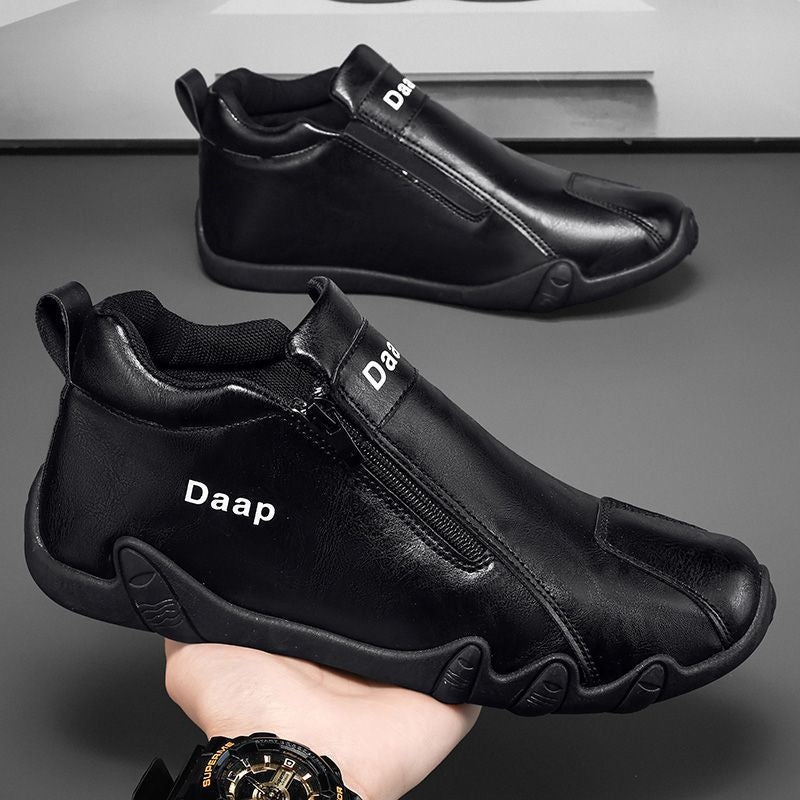 Damen Modische Sneaker mit seitlichem Reißverschluss und ergonomischer Sohle Echo Archiv