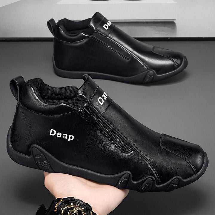 Damen Modische Sneaker mit seitlichem Reißverschluss und ergonomischer Sohle Echo Archiv
