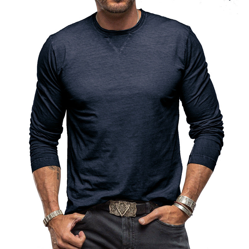 Herren Langarm T-Shirt mit modernem Schnitt und atmungsaktivem Material Echoarchiv