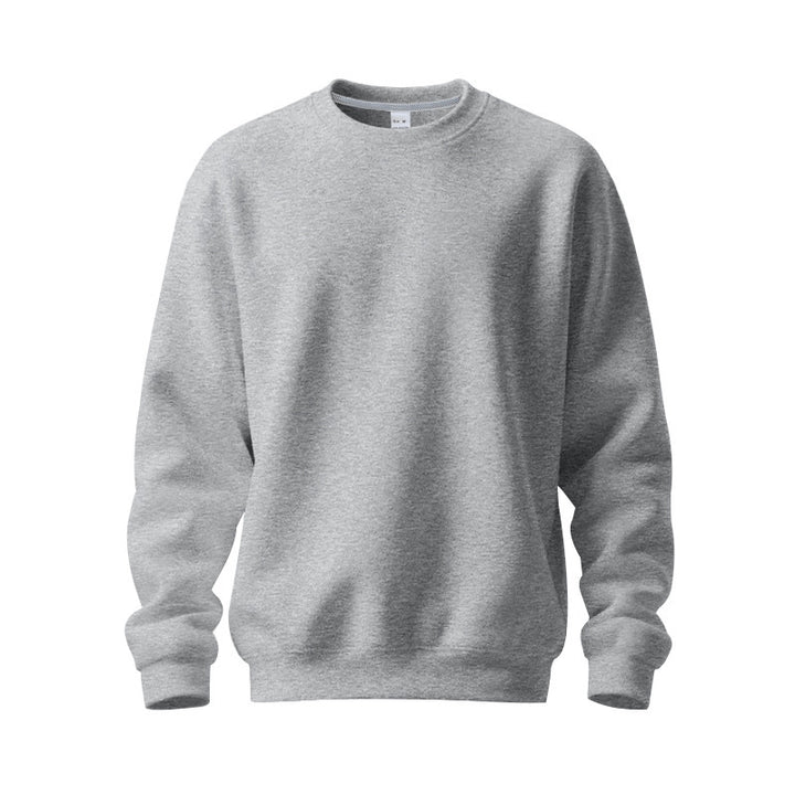 Herren klassischer Sweatshirt mit Rundhalsausschnitt und bequemer Passform Echoarchiv
