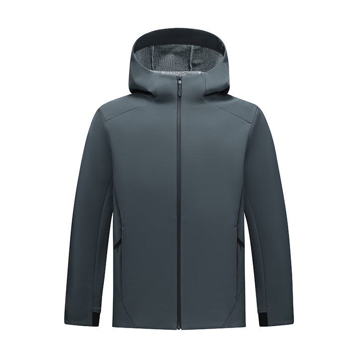 Damen Taillierte Softshelljacke mit Kapuze und Fleecefutter Echoarchiv
