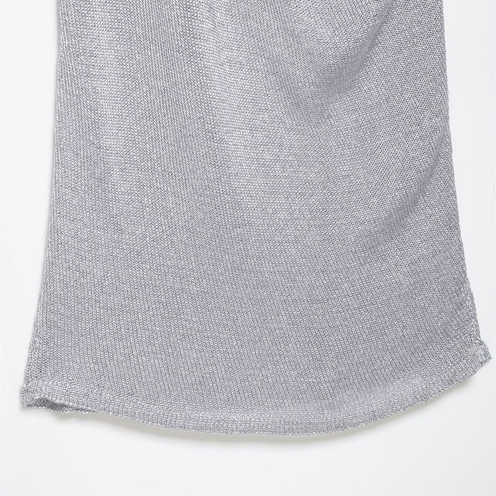 Damen Haltertop mit elegantem Wasserfallausschnitt und figurumspielendem Schnitt Echo Archiv
