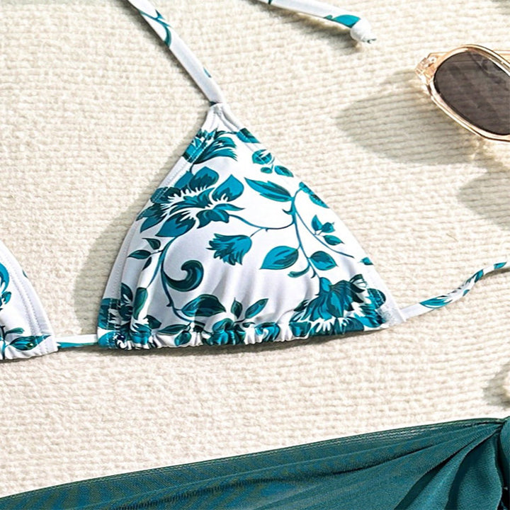 Damen Triangel-Bikini mit elegantem Wickelrock Echo Archiv